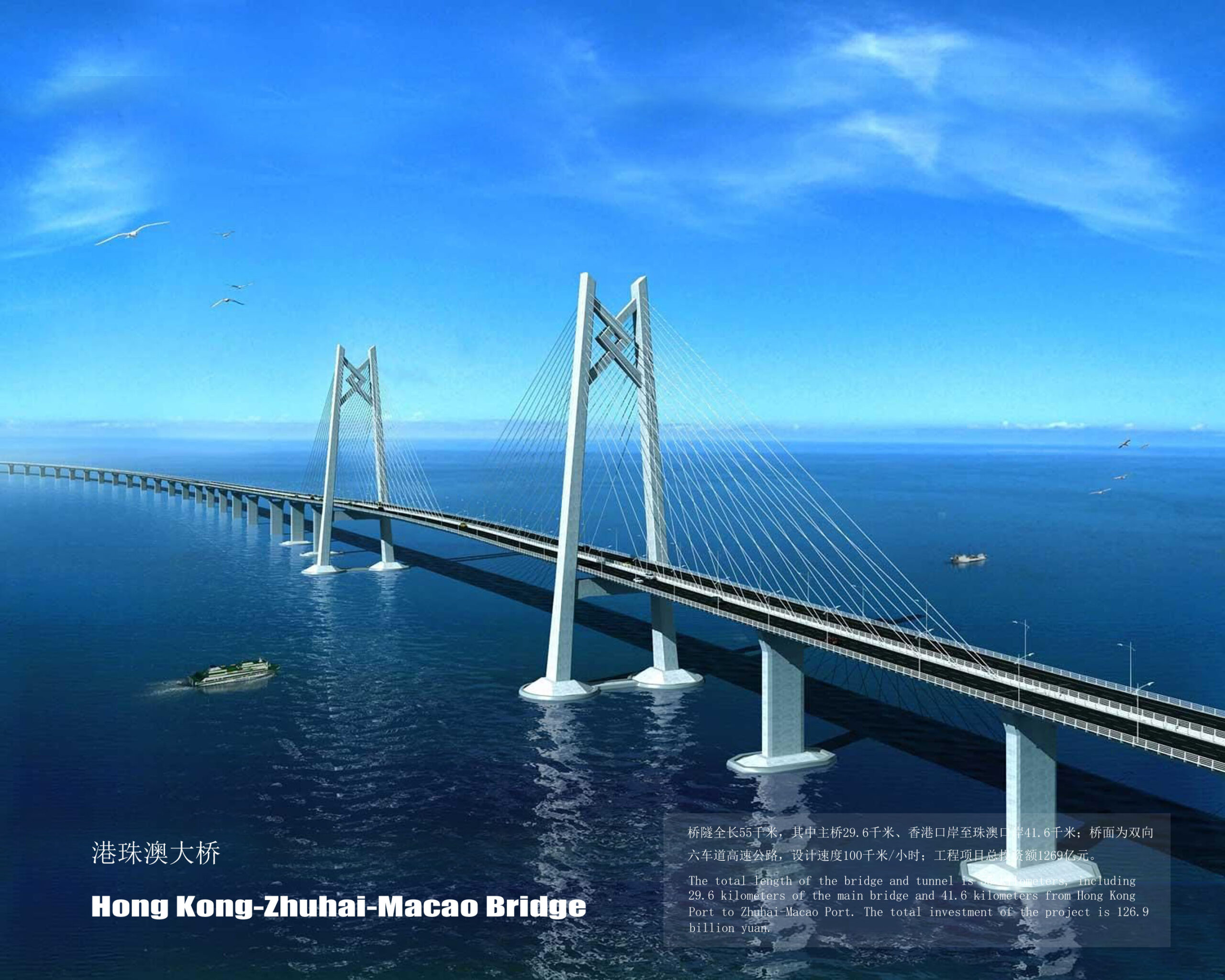 Hong Kong-Zhuhai-Macao Bridge Vibration Reduction Project