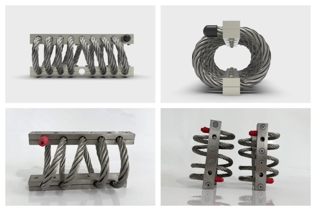 SWR Series Wire Rope Isolator - Songjiangflex- Vibration Isolators and ...